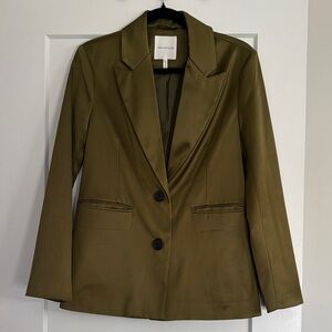 Anthropologie Avec Les Filles Olive Blazer XS